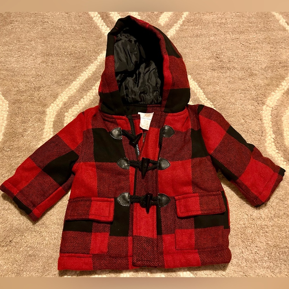 JOE Fresh baby pea coat 3-6m